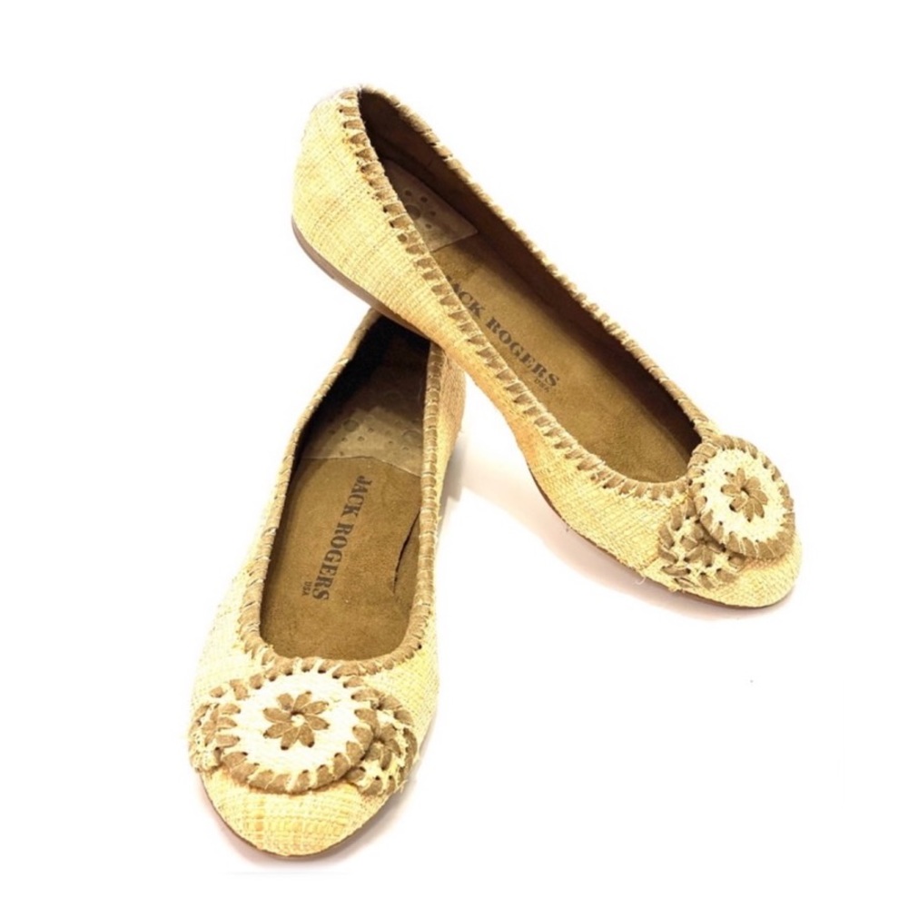 JACK ROGERS-Limited Collection handwoven slip-on